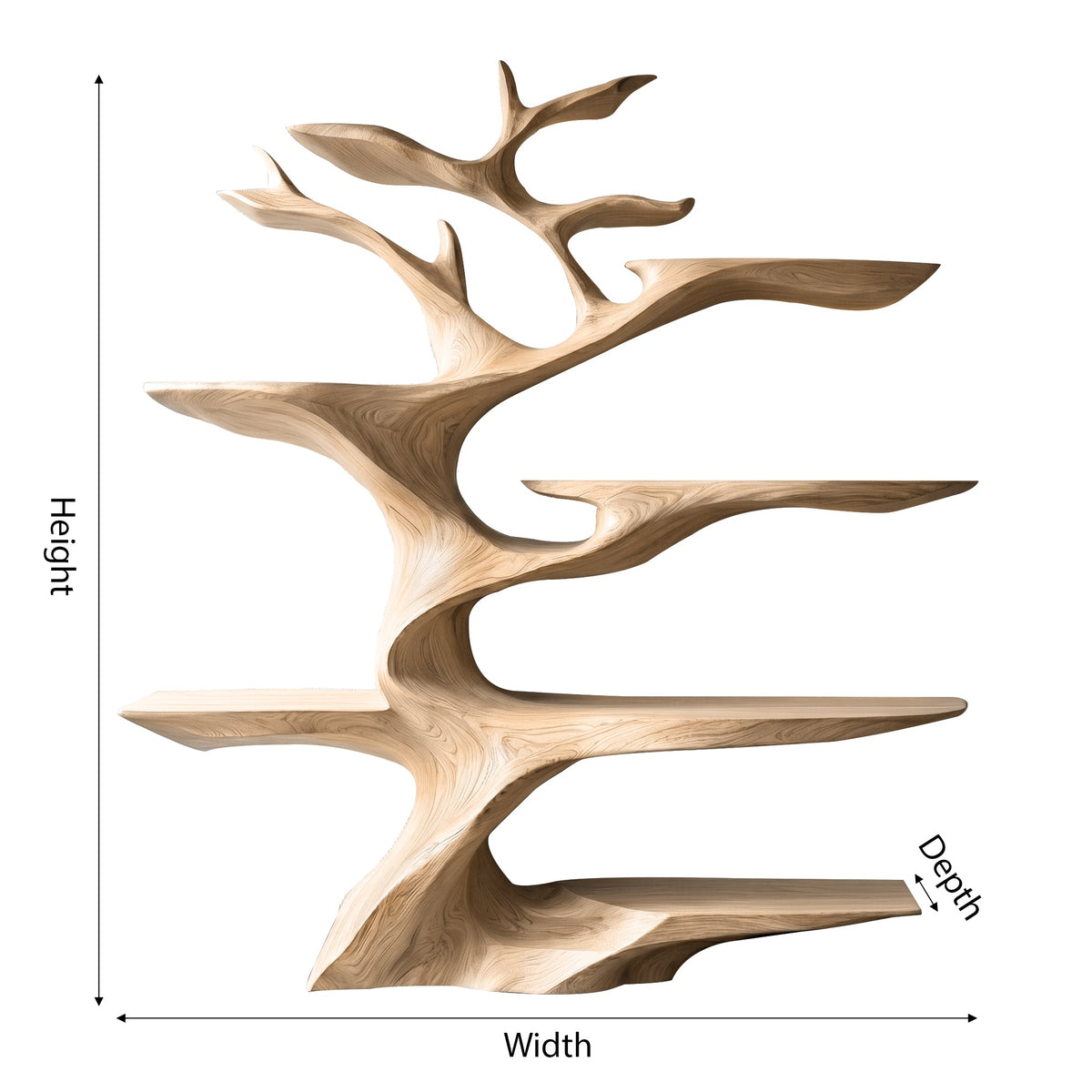 Elarion Sculptural Tree Wine Rack
