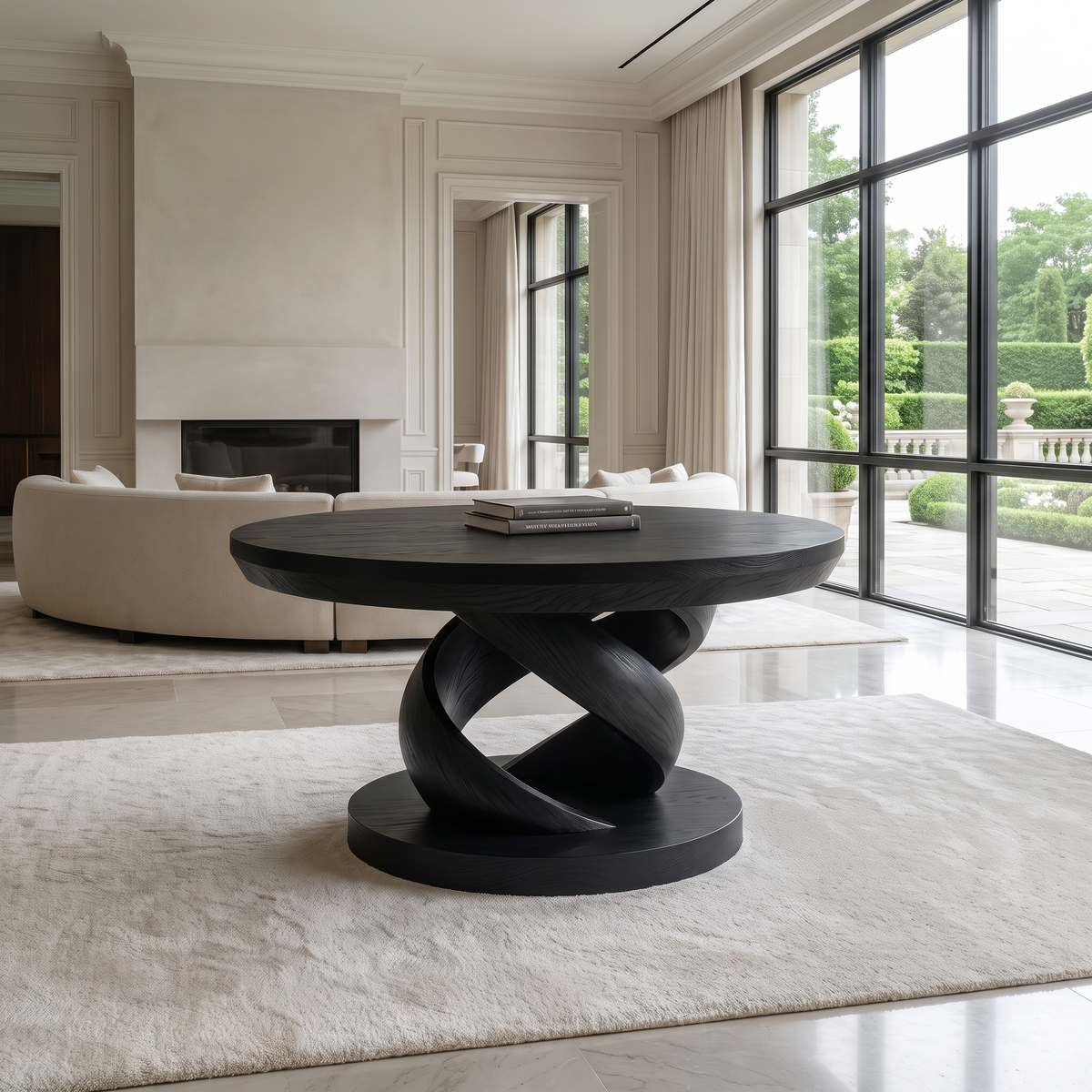Virella Handcrafted Solid Wood Coffee Table